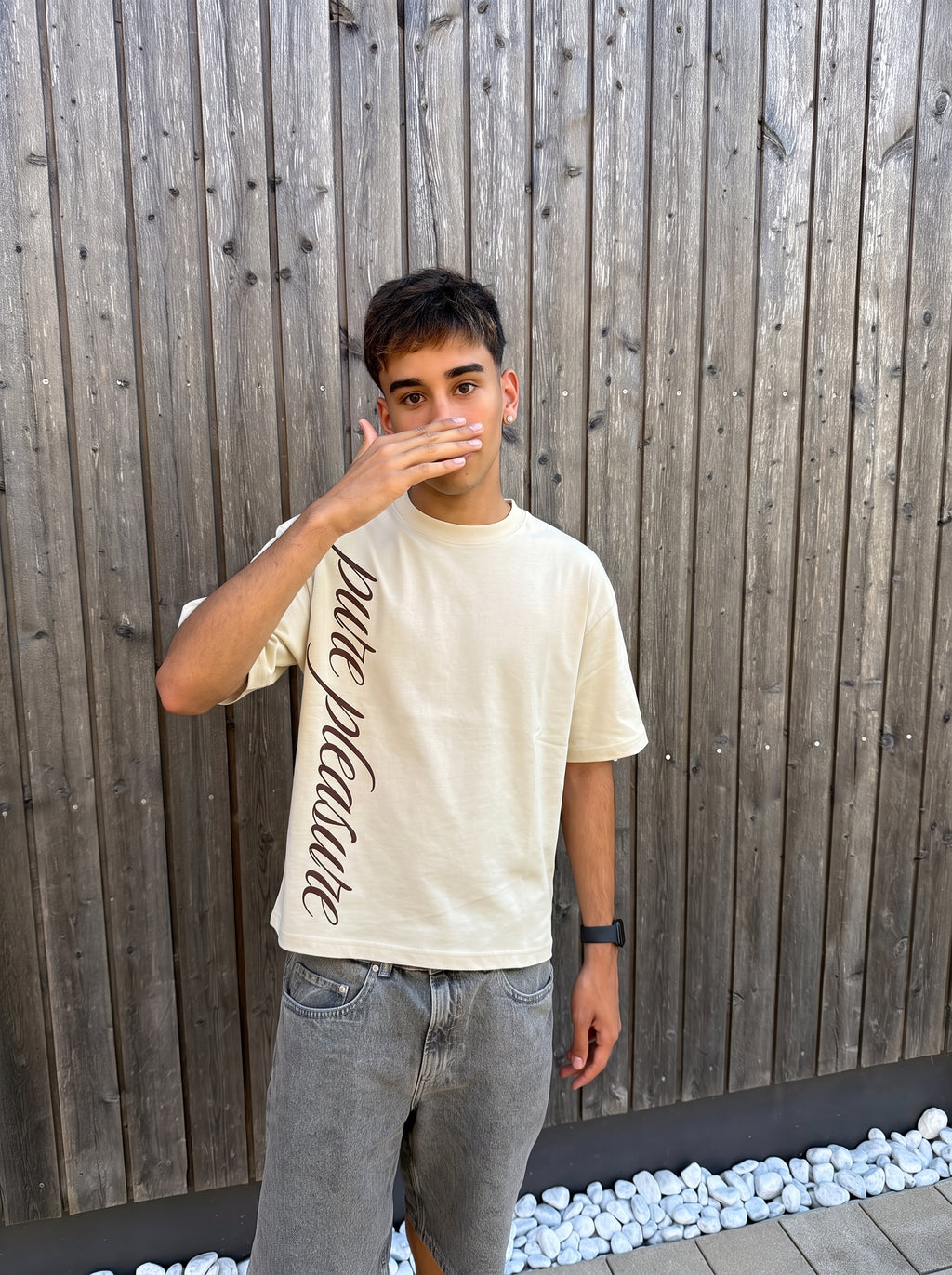 Serpentine Pleasure Tee Off White