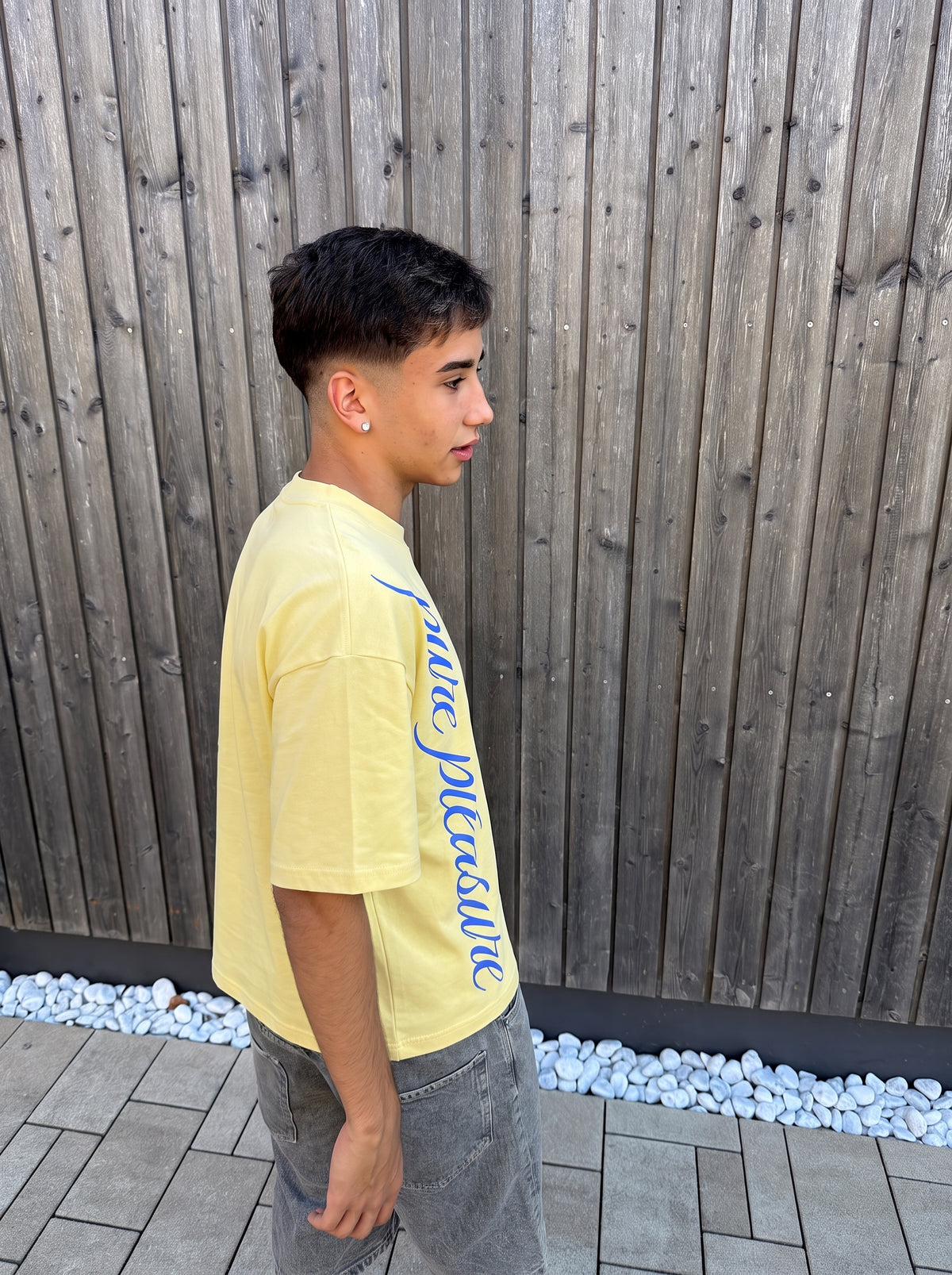 Serpentine Pleasure Tee Yellow