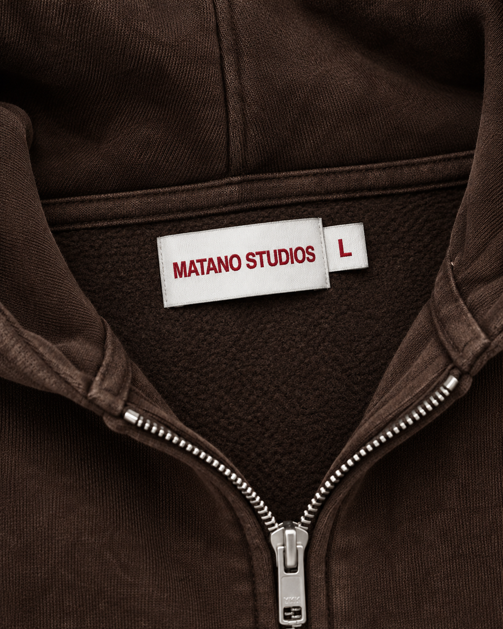 Heritage Zip Hoodie Espresso