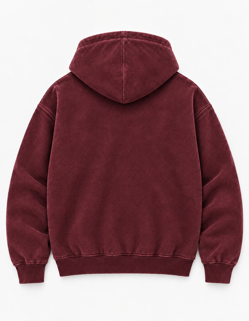 Heritage Zip Hoodie Burgundy