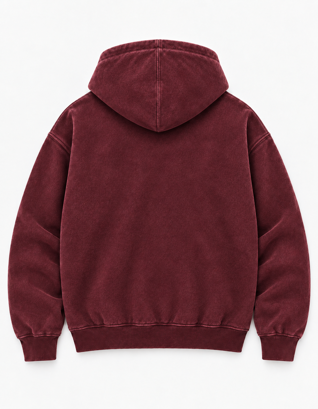 Heritage Zip Hoodie Burgundy