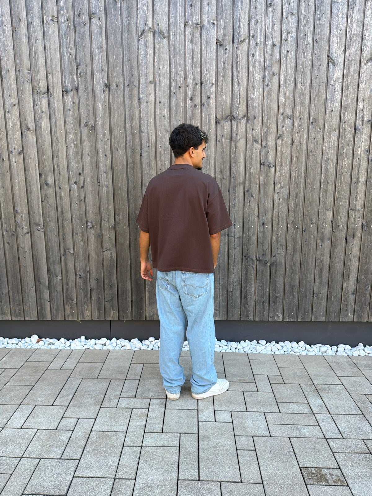 Serpentine Pleasure Tee Brown