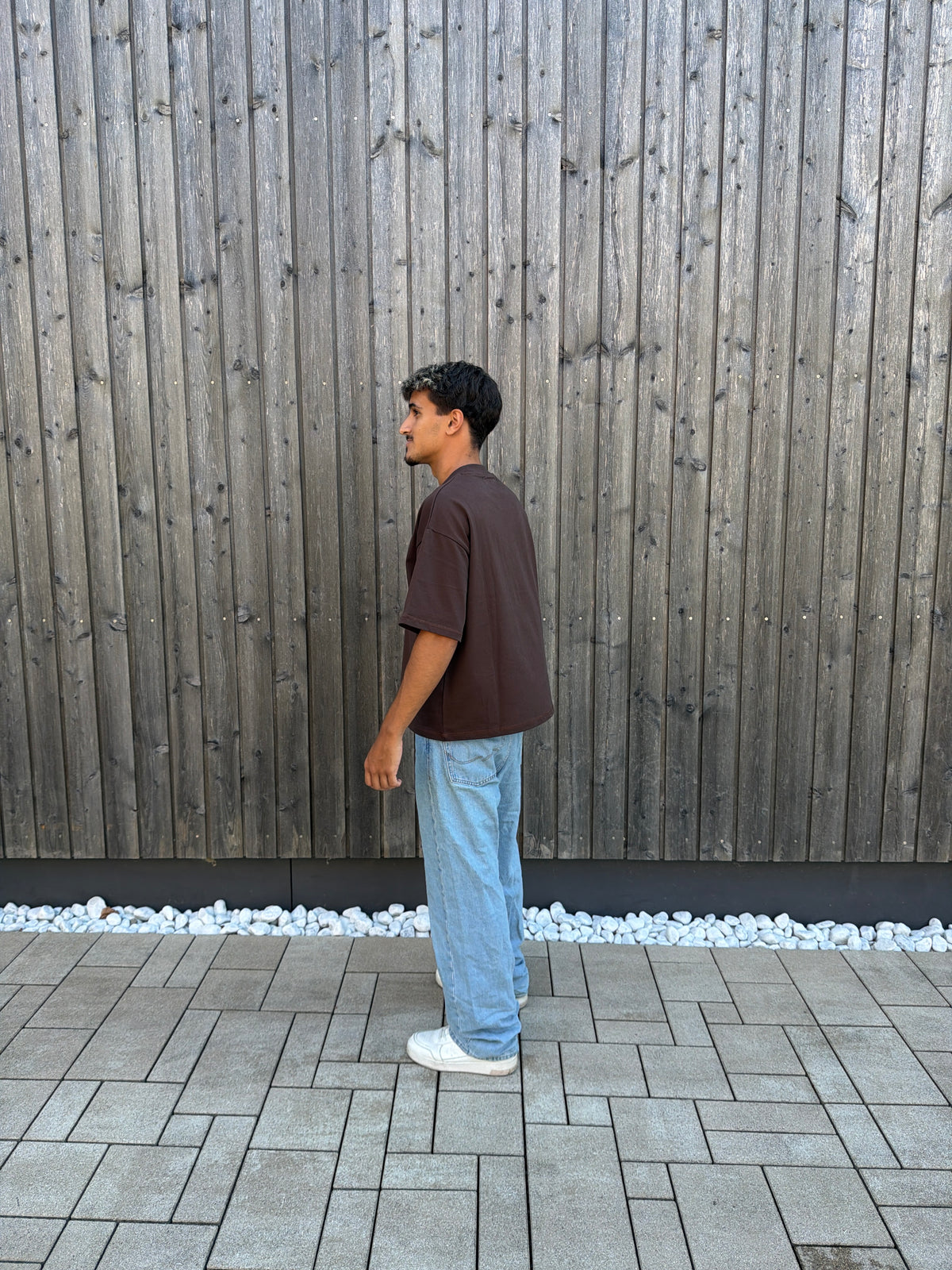 Serpentine Pleasure Tee Brown