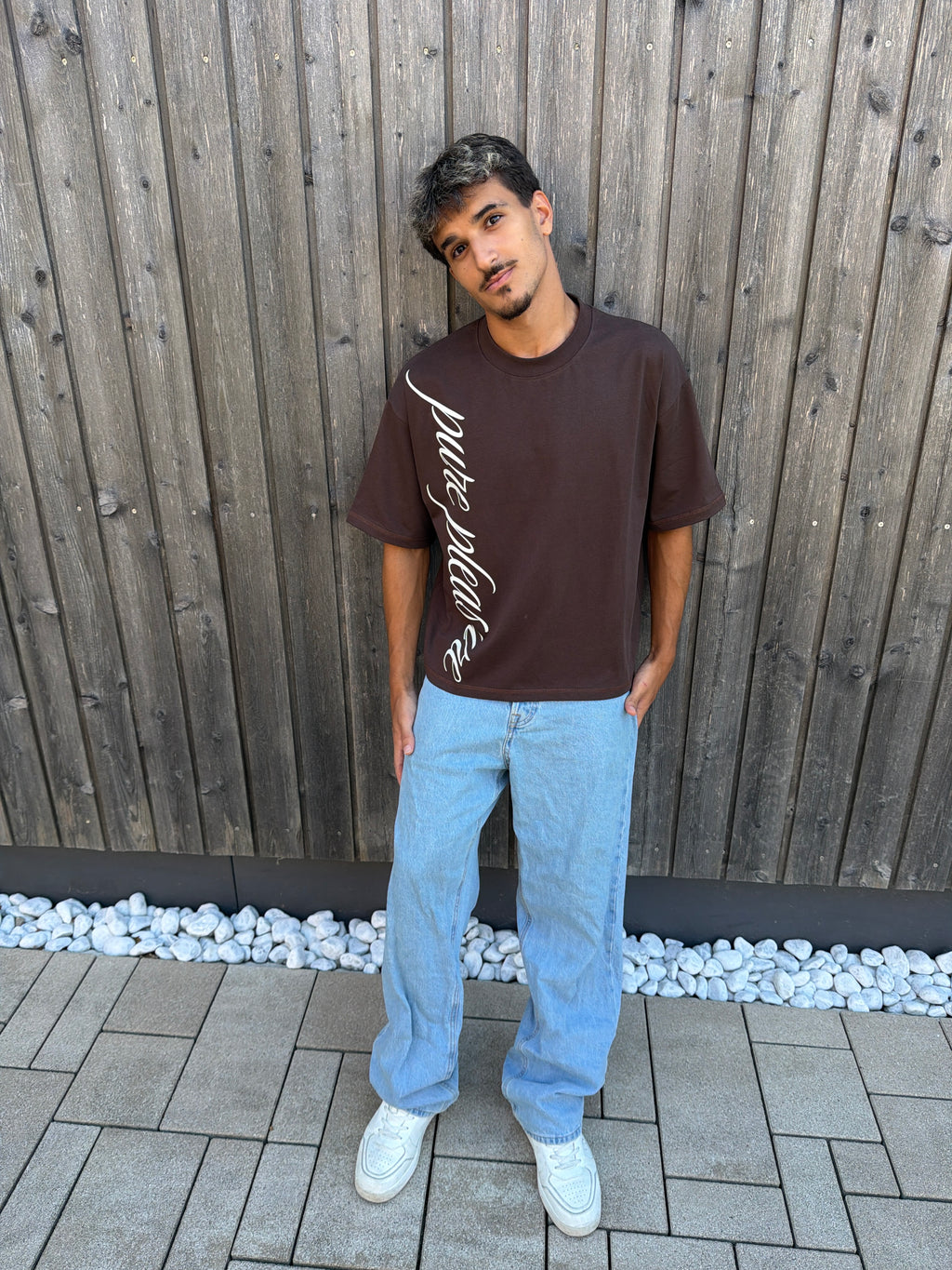 Serpentine Pleasure Tee Brown