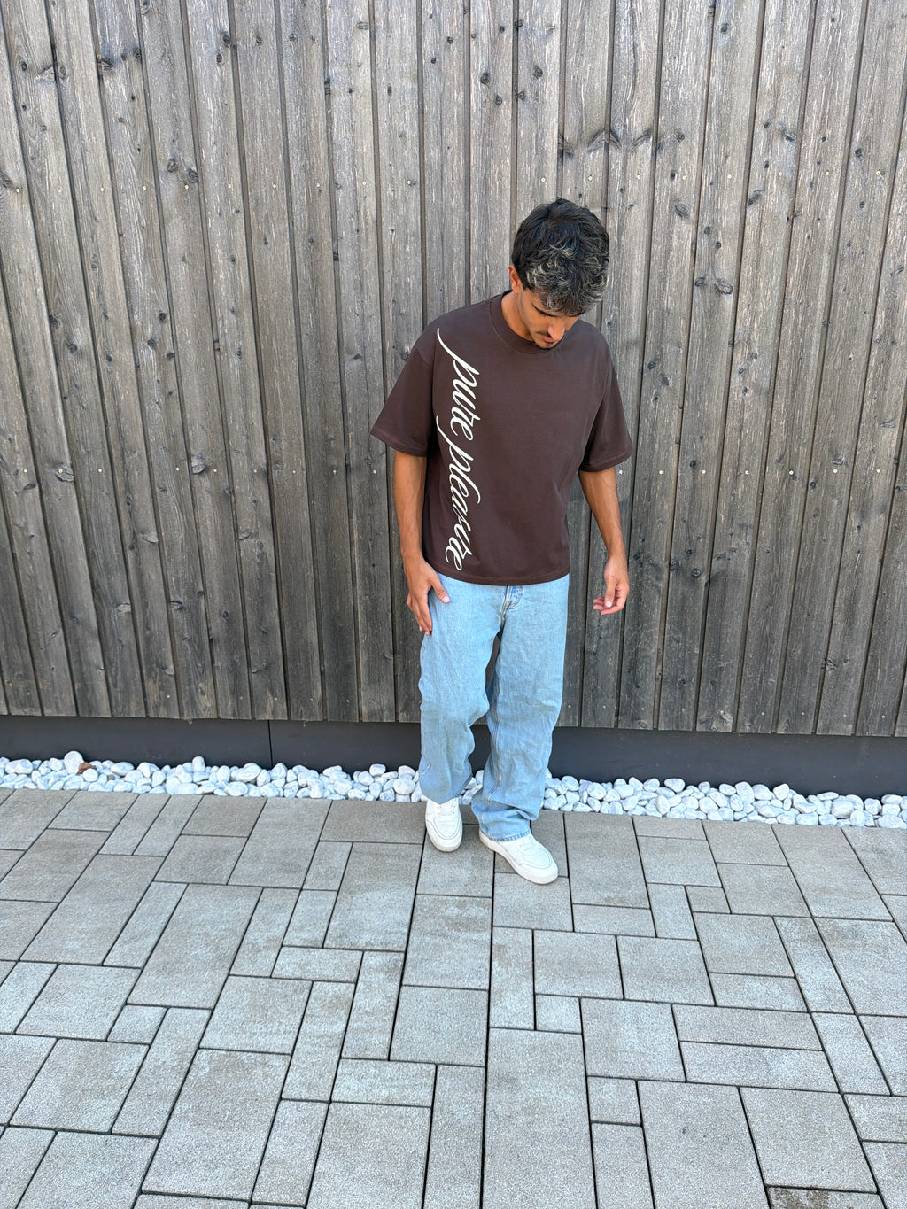 Serpentine Pleasure Tee Brown