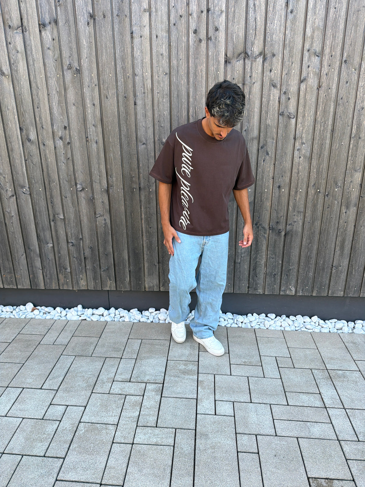 Serpentine Pleasure Tee Brown