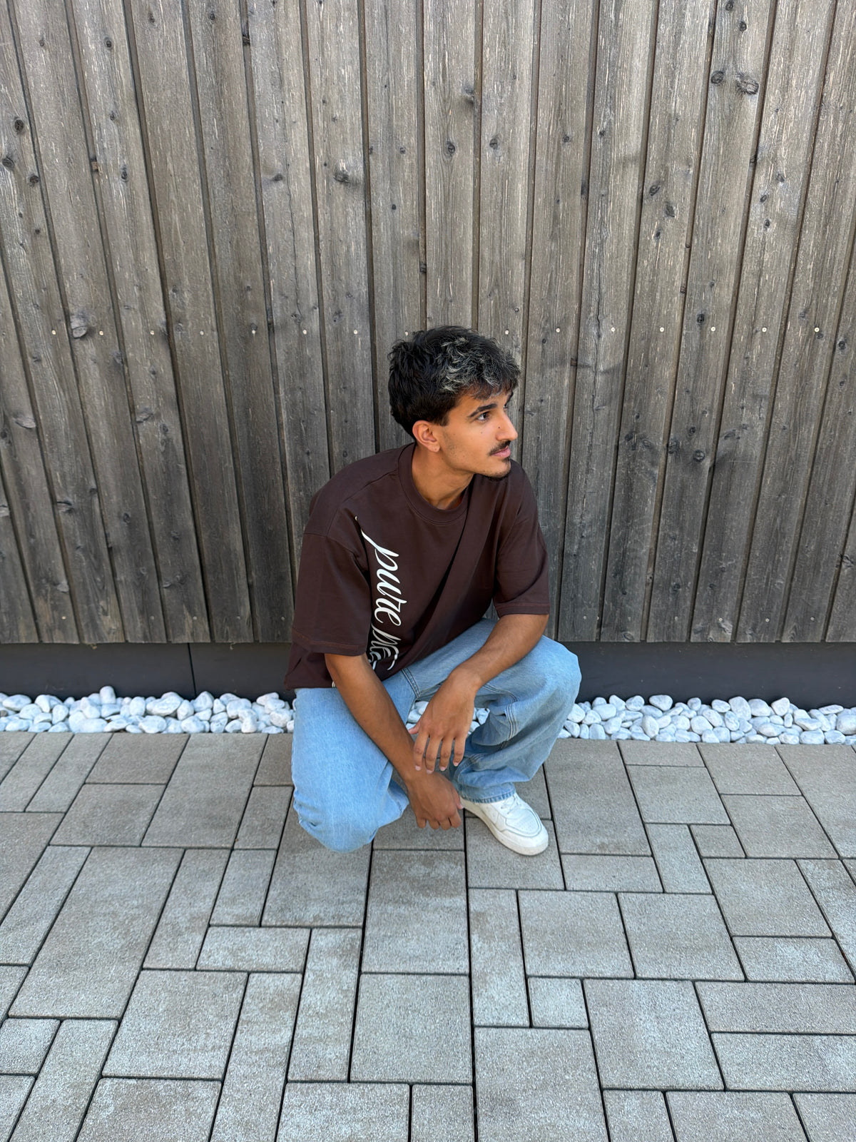 Serpentine Pleasure Tee Brown