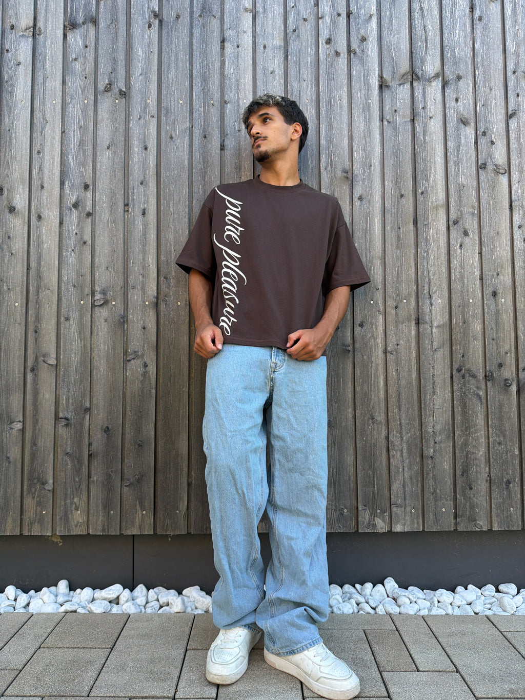 Serpentine Pleasure Tee Brown