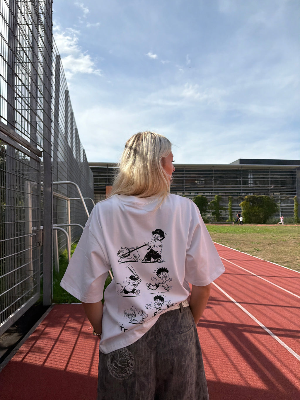 Hearsay Tee White