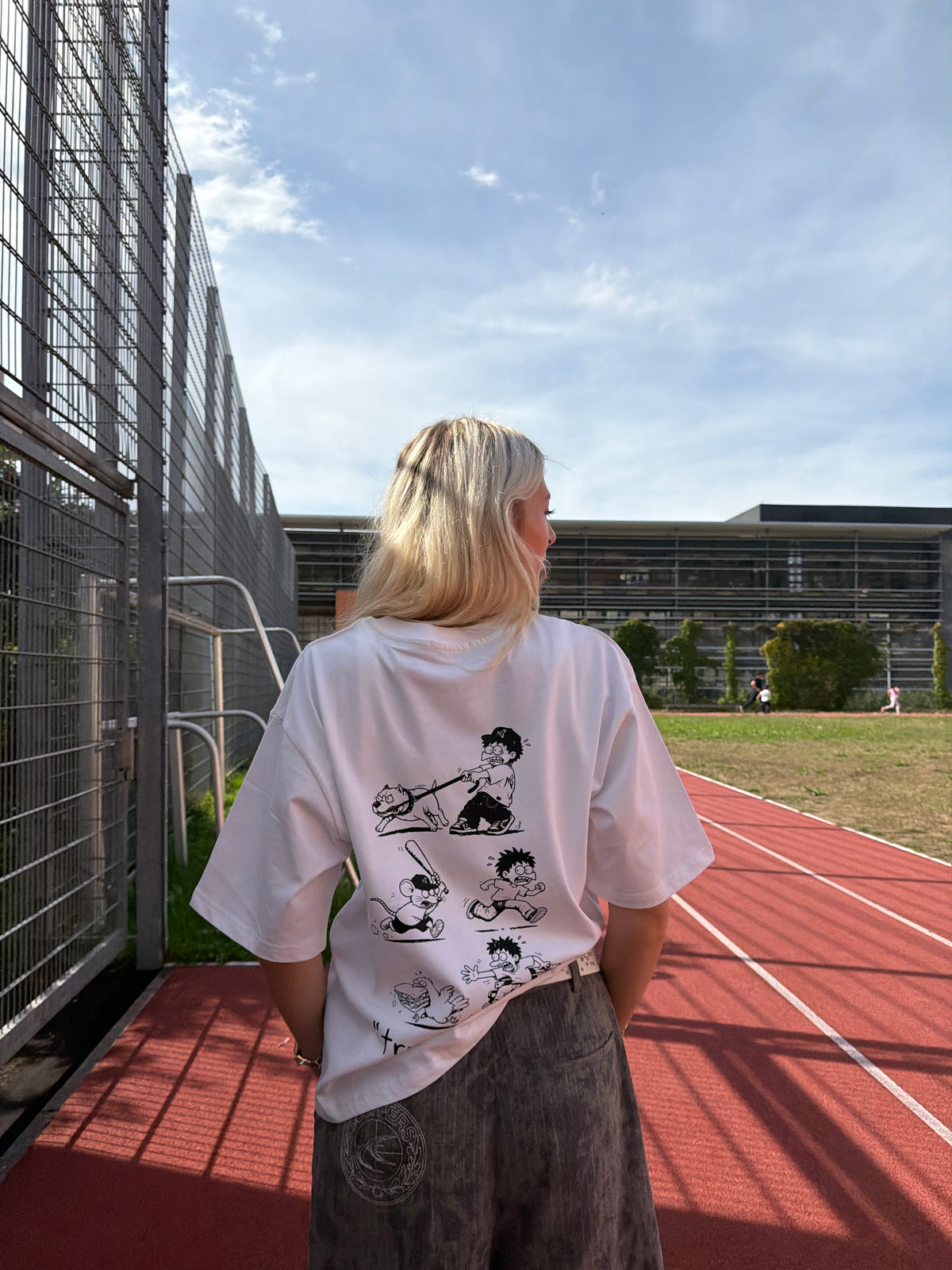 Hearsay Tee White