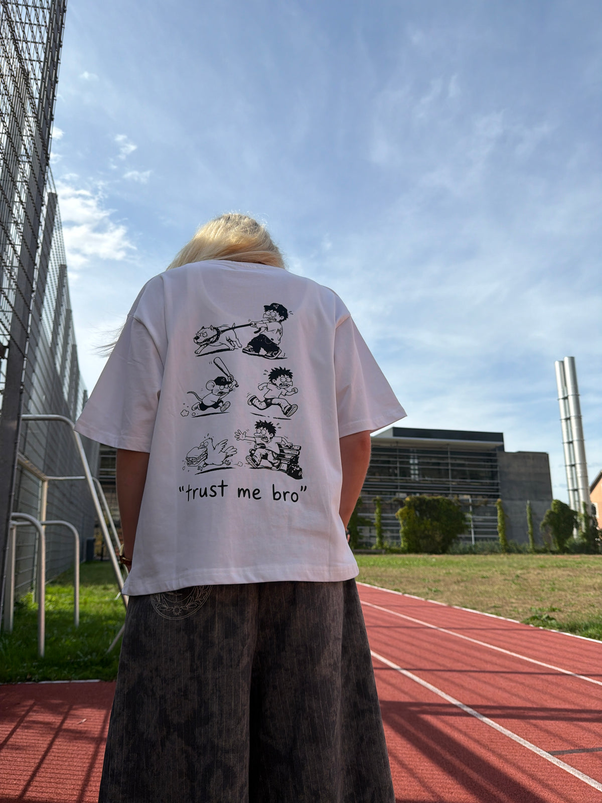 Hearsay Tee White