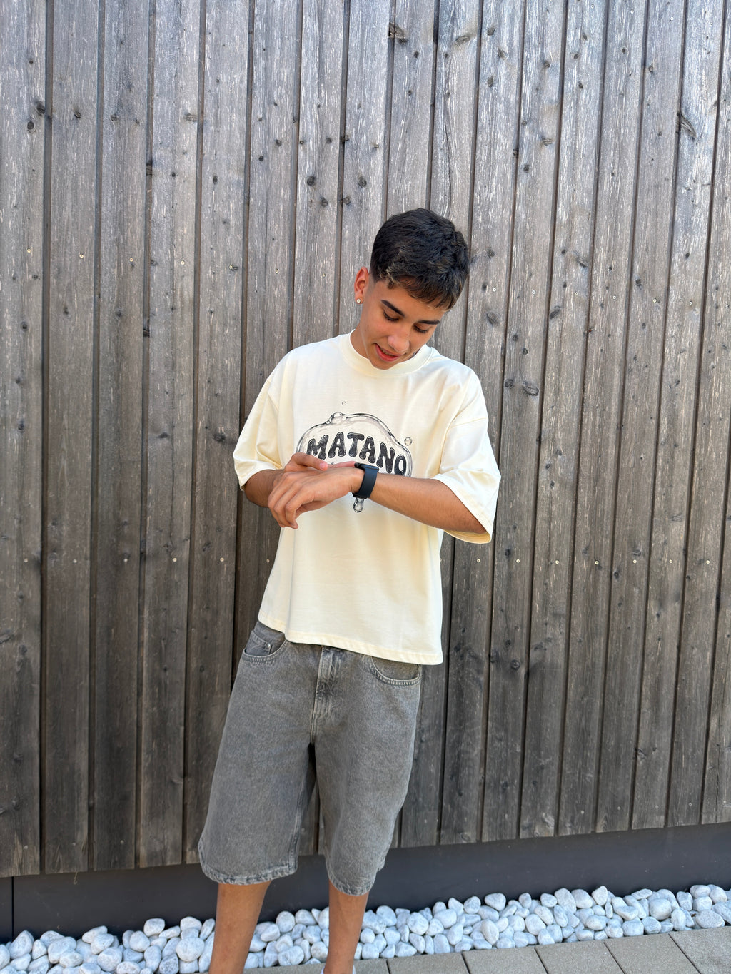 Burst Bubble Tee Off White