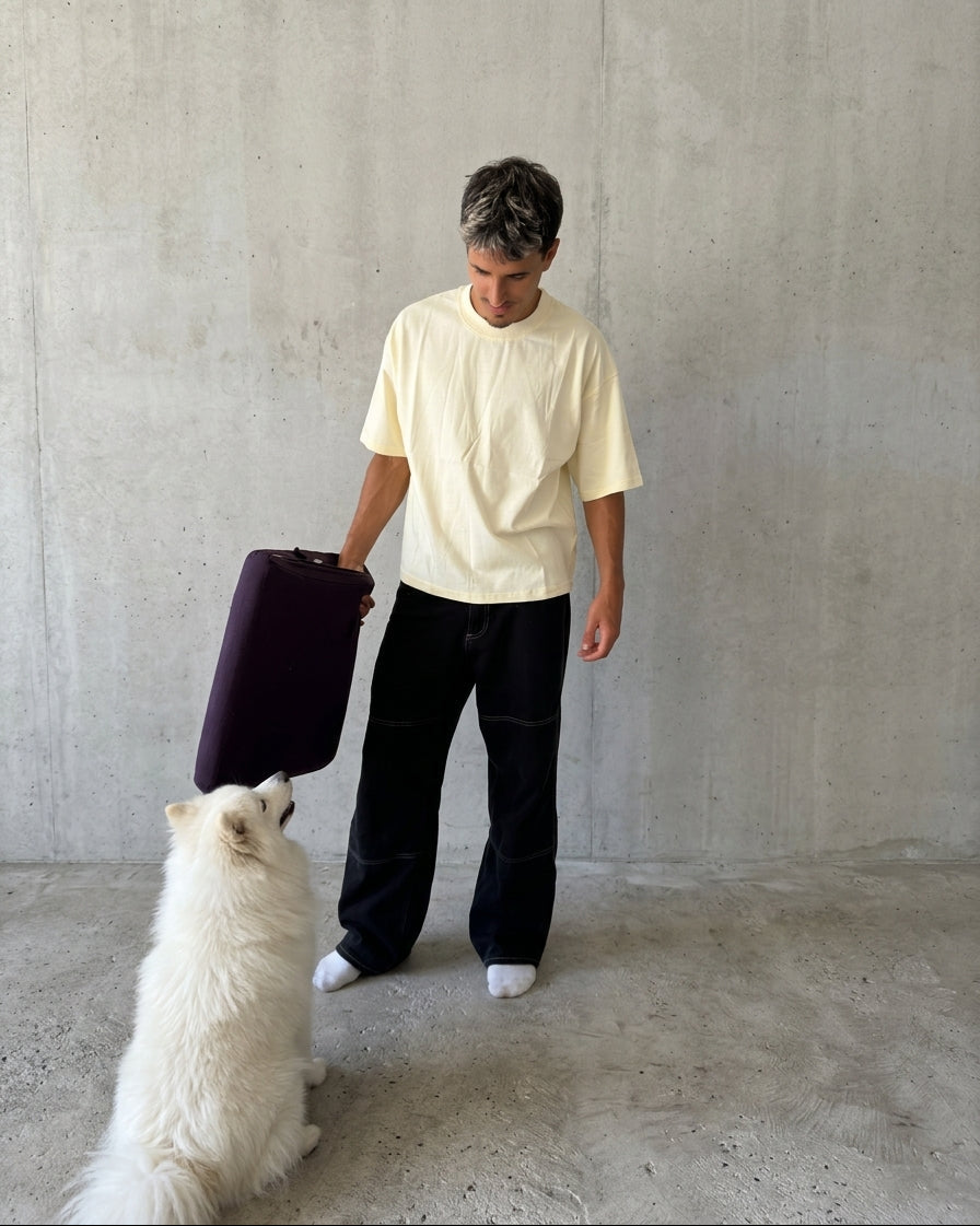 Classic tee beige