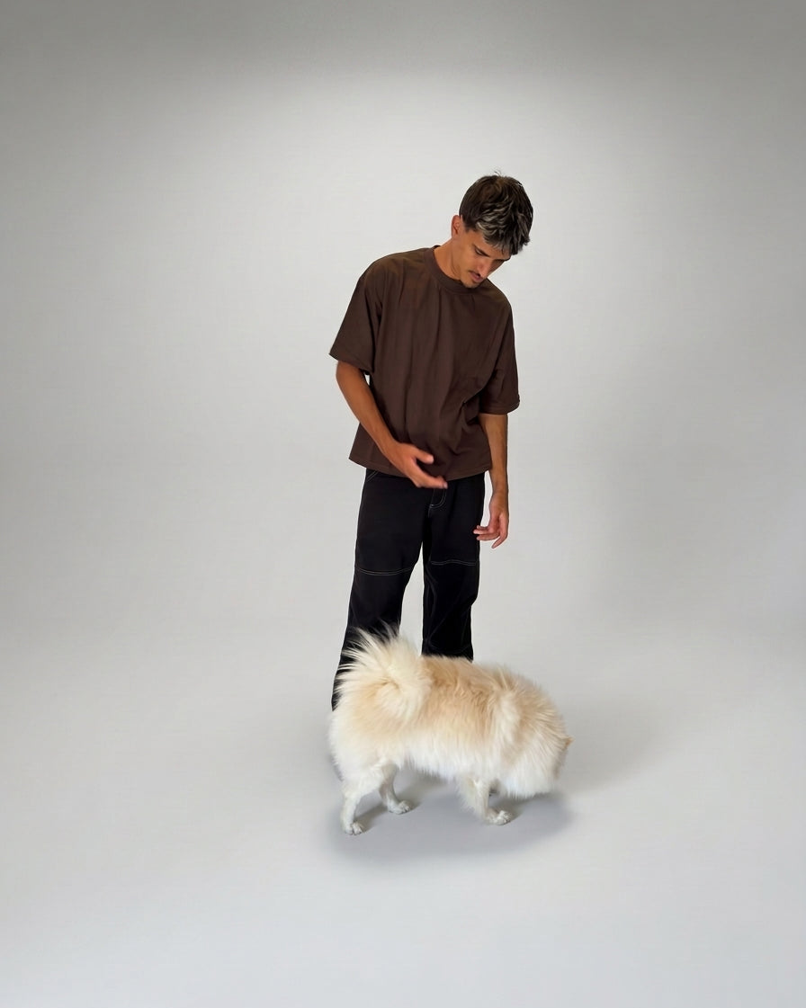 Classic tee brown
