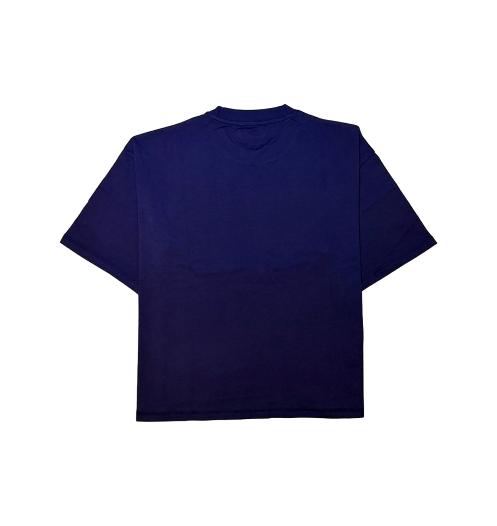 Serpentine Pleasure Tee Navy Blue