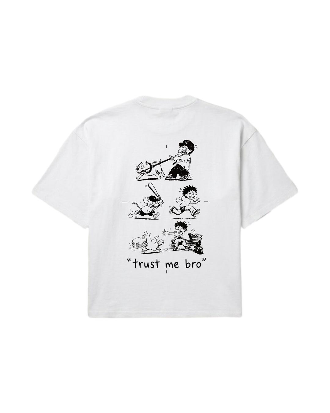 Hearsay Tee White