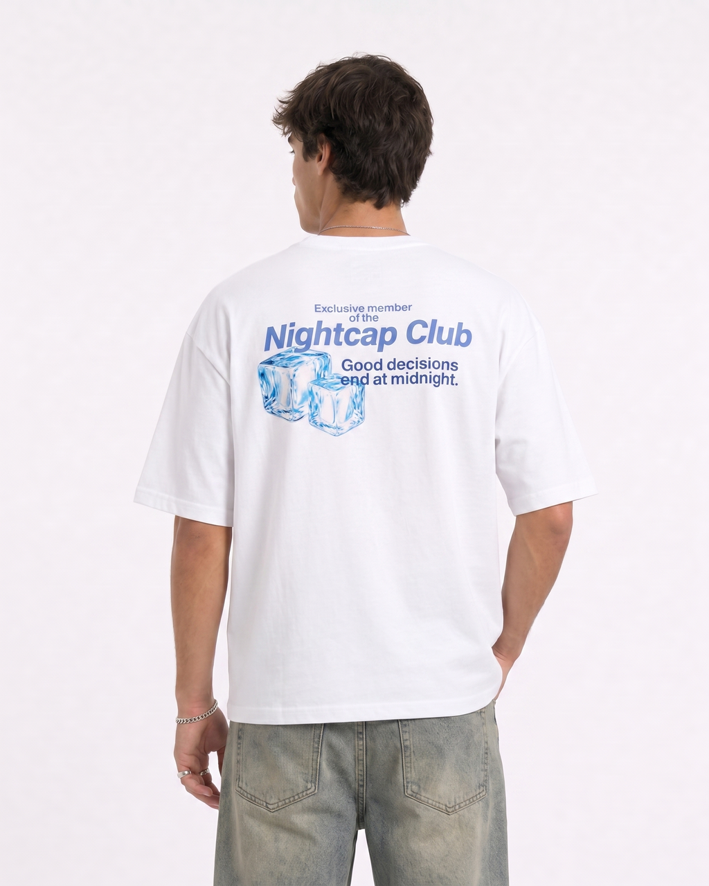 Nightcap Tee White