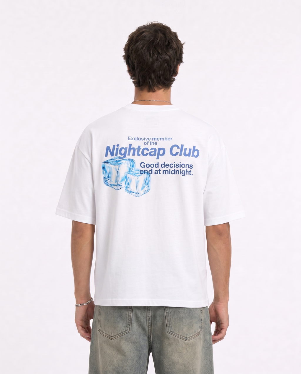 Nightcap Tee White